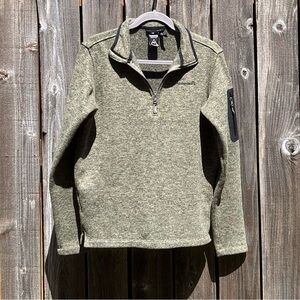 Avalanche pullover green jacket sweatshirt size small